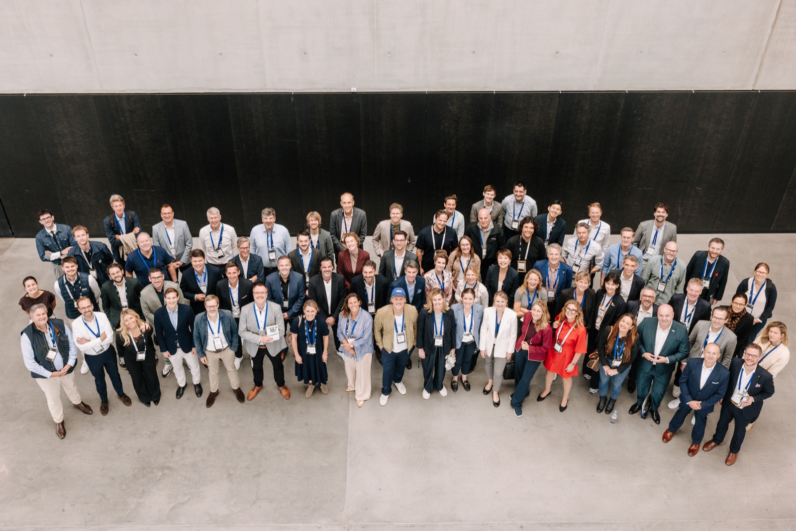 Participants of the 2026 European summit in a group photo